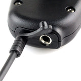 Compact K-Head Microphone/Shoulder Microphone for Walkie Talkies - Compatible with Multiple Models