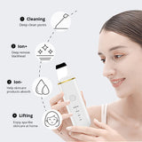 KKS beauti product professional face beauty care salon ultrasonic facial lift sonic skin scrubber spatula
