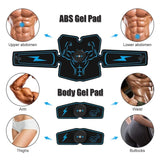 1 set of EMS smart massager abdominal and arm stimulator trainer muscle exercise lazy home fiess equipment