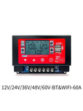 12V/24V/36V/48V/60V 60A Embedded Snap-on Energy Storage MPPT Bluetooth WIFI Controller Solar Panel Battery Smart Regulator