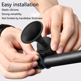 Bike Electronic Loud Horn ABS 120db Safety Electric IPX4 Speaker Alarm Ring Bicycle Handlebar Warning Bell