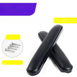 Waterproof 1Pair Universal Wheelchair Arm Pad Rubber Wheel Chair Padded Anti Slip Armrest Cushion Patients Wheelchairs Accessory