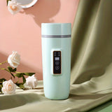 1pc, 220V UK Standard, 350ml Portable Water Boiling Cup, 304 Stainless Steel Liner, Mini Electric Hot Water Cup For Home Dormitory