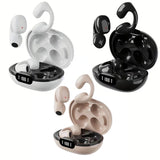Ear Clip Type Non-In-Ear Wireless Digital Display Bluetooth Headset Game Painless Wearing Super Long Lasting Sports Headset