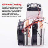 DIY Thermoelectric Cooler Semiconductor 120W High Power Device Peltier Refrigeration Air Coog System