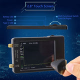 Upgraded TinySA Spectrum Analyzer,MF/HF/VHF 0.1MHZ-350MHZ and UHF Input for 240MHZ-960MHZ,Signal Generator
