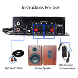 AK380/G8/AK370/AK270/AK170 800W 12V Home Car Hifi Power Amplifier Stereo BASS Audio Amp Speaker Class D Car Home Sound Power Amp