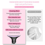 Colour light Latin America massager to neck grain vibration heat charging beauty instrument