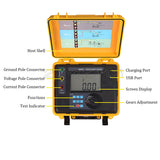 ETCR3000C Digital Ground Resistance Voltage Meter 0.01Ω-2000Ω Earth Impedance Tester Rechargeable Lithium Battery IP65