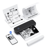 Versatile Portable A4 Thermal Transfer Printer - Wireless & USB Connectivity, Supports Multiple Paper Sizes