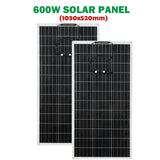 18V 300W Solar Panel Kit Charge 12V PET Flexible Solars Cells Battery Charger for Camping Car RV Mobile Phone