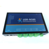 8 Serial Port RS485 To Ethernet Converter IOT Device serial Server USR-N580 Support Modbus MQTT