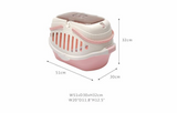 Portable small pet carrying basket