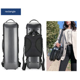 Universal Violin Carbon Fiber Case Hard Light Music Sheet Bag,Black