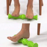 acupuncture meridians rod rolling fiess rehabilitation training relax foot massage tools on the sole