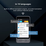 TR10 Language Translator Device 142 Languages Voice Translating Offe Translation Simultaneous Interpretation Text / Photo
