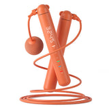 Intelligent voice jump rope with Smart Counter With HD LED display Adjustable Steel Skipping Rope for Fiess and Workout