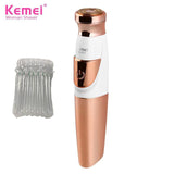 KEMEI Women's Shaving Machine KM-577 Bikini Line Portable Mini Shaving Machine Dry Battery