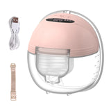 Portable Electric Breast Pump - Wearable for Breastfeeding, Hands Free, 3 Modes, 12 Suction Levels, Low Noise, with 24mm Silicone Flange