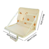 Multifunctional Steering Wheel Cute Cartoon Seat Back Hanging Car Folding Table Storage Bag Accessories