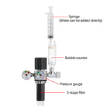 Aquarium Stainless Steel CO2 Reactor - 2L/1L DIY Kit for Tank Plants and Fish