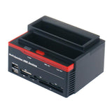 Sata/ide Dual Disk Base 3gbps Super Fast Duplicator Enclosure Dock Offline Clone