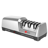 TAIDEA TG2302 Electric Knife Sharpener - 15 and 20 Degrees, 3-Stage System, Stainless Steel for Kitchen Knives