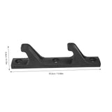 Weight Bar Storage Rack Wall Mount Barbell Holder Good Display Easy Adjustment Plastic Stainless Steel Slip Proof for Gym