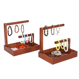Necklace Show Jewelry Organizer Rack Bracelet Bangle Holder Tabletop Watch Display Holder-B