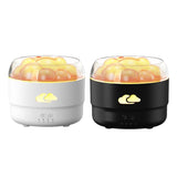 Essential Oil Diffuser Table Timer Mist Desk Air Humidifier LED Night Lights for Hotel Bedroom Fireplace Office Yoga