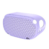 For Oculus Quest2 VR Host Protective Cover Non-Slip Silicone Protective Cover VR Glasses Head Cover, Durable Lavender Purple