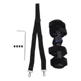 Post Op Adjustable Hinged Knee Support Orthosis Immobilizer Protector Aluminum Alloy Brace for Men and Women