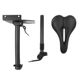 Electric Scooter Adjustable Saddle Set Shockproof Bike Seat Cushion Can Be Raised Lowered For Xiaomi M365/Pro Parts White