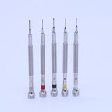 316# Steel Extreme Hardness 10pcs Watch Screwdriver Set in Wooden Case with Spare Tip