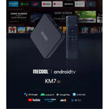 MECOOL TV Box KM7 10pcs sE 2G DDR4 32G Android 11 Gogle Certified 4K Amlogic S905Y4 HDR10 2.4G/5G WIFI Prefix VS KICKPI KP1 km2