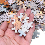 20 Sets Sublimation A4 Jigsaw With 120 Pcs DIY Heat Press Transfer Pearl Blank Puzzle
