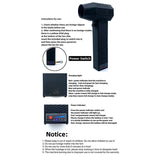 Handheld 500W Powerful Ducted Turbofan Jet Fan 50mm Brushless Motor High Power Dust Blower Keyboard Cleaning Tool