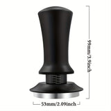 49/51/53/53.3/58/58.5mm Coffee Tamper Adjustable Depth With Graduated 30 Lbs Espresso Spring Calibrated