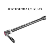 Bolt Through Hub Adapter Thru Axle Quick Release Rear Aluminum Alloy Road Bike 12x142/148mm Front