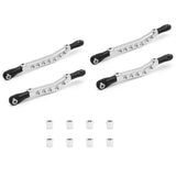 Front And Rear Metal Lower Gains Upgrade Spare Parts Suitable For 1/10 Tamiya CR01 Toy Car Accessories