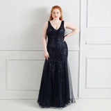 Fat Size Fat Beauty Costume Banquet Evening Dress