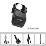 Panoramic Video with Dual Cold Shoe Mounts Metal Protective Frame Camera Cage Vlog for DJI OSMO Pocket 3