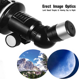 70mm Aperture 400mm Focal Length for Adults Astronomy Travel Refractor Telescope with Carry Bag, Gift for Kids