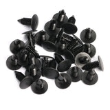 10/20/30/40/50Pcs 8mm Auto Fastener Hole Nylon Car Clips Fender Bumper Shield Retainer Plastic Rivet GM for Ford forChrer