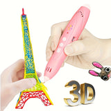 PCL Low Temperature 3D Printing Pen