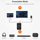 Bluetooth Transmitter 2 in 1 Stereo APTX Wireless Aux Audio Receiver 3.5mm Jack RCA Car Adapter for TV PC BT 5.0 4.2