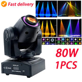 Dj Disco Stage KTV Bar Light Pattern Spotlight 1/2/4PCS Moving Head Beam Led Spotlights Party lights DJ disco 80W Rotating Lamp