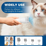 Pet Grooming Kit with 2.3L Capacity Larger Dust Cup and Dog Brush. Vacuum Cleaner for Pet Hair.