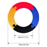 Detachable Dartboard Wall Protector Ring with Splicing Surround Protection Board for Dart Lovers