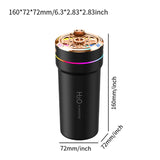 Car Essential Oil Diffuser Humidifier 7.2x16cm for Bedroom Versatile 300ml